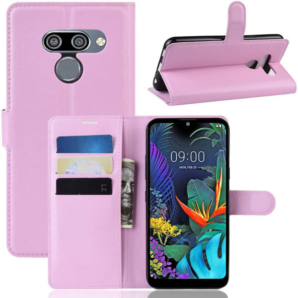 

Чехол-книжка Litchie Wallet для LG K50 / Q60 Pink