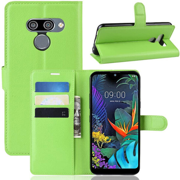 

Чехол-книжка Litchie Wallet для LG K50 / Q60 Green