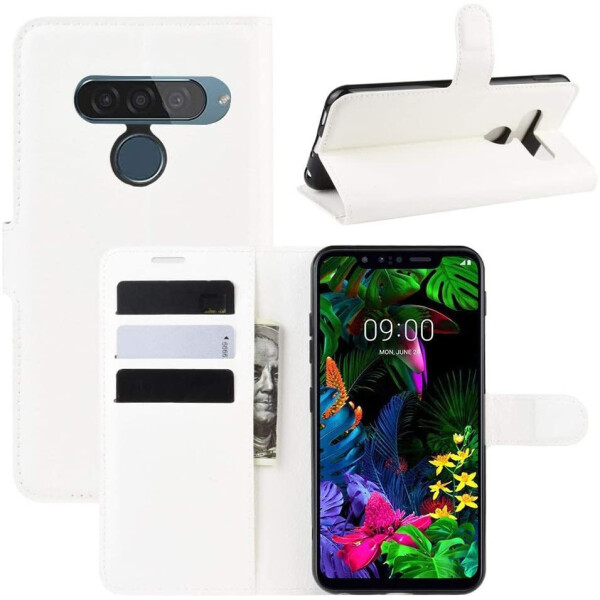 

Чехол-книжка Litchie Wallet для LG G8s ThinQ White