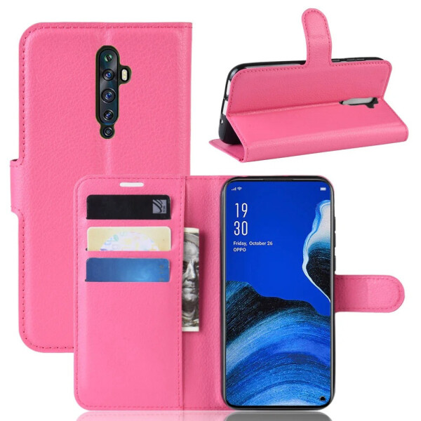 

Чехол-книжка Litchie Wallet для Oppo Reno 2Z Rose