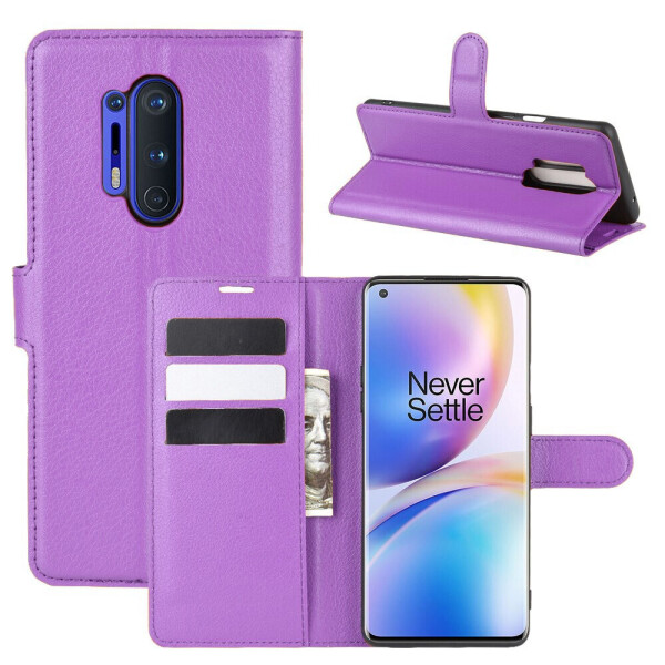

Чехол-книжка Litchie Wallet для OnePlus 8 Pro Violet