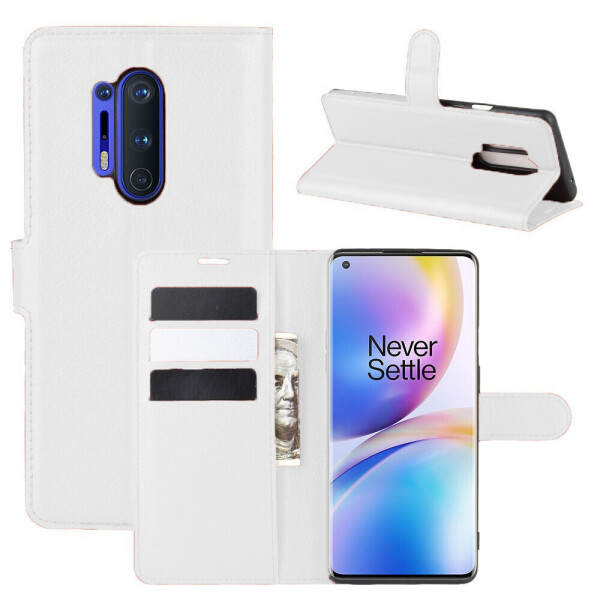 

Чехол-книжка Litchie Wallet для OnePlus 8 Pro White