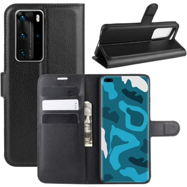 

Чехол-книжка Litchie Wallet для Huawei P40 Pro Black