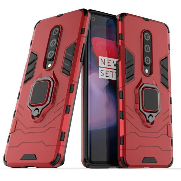 

Чехол Ring Armor для OnePlus 8 Red