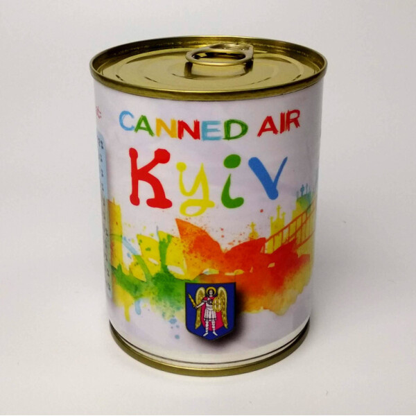

Сувенир Canned Air Keiv (Киевский воздух) - лучший сувенир из столицы Украины