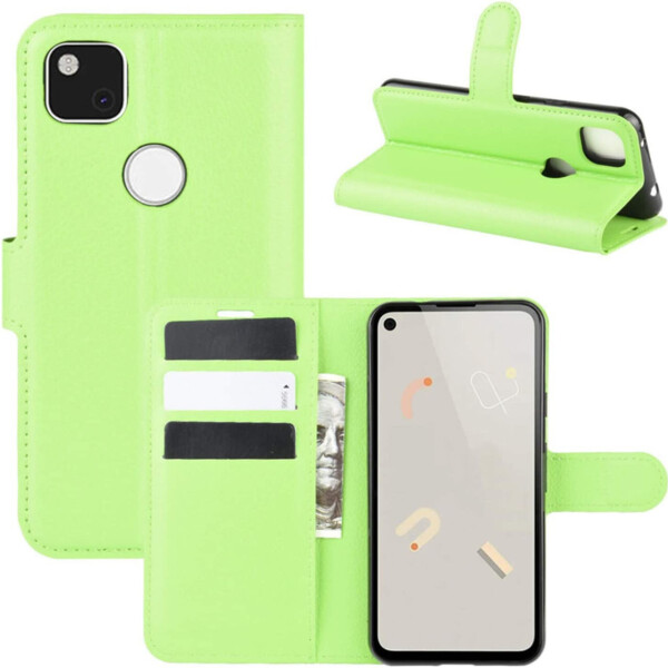 

Чехол-книжка Litchie Wallet для Google Pixel 4A Green