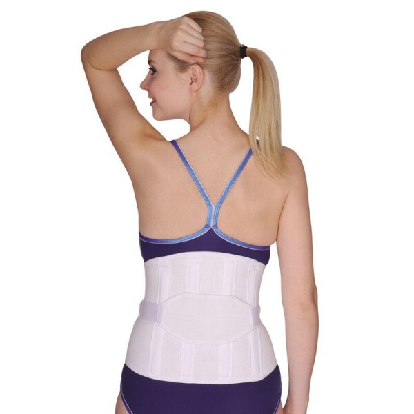 

Корсет ортопедический поясничный полужесткий Люмбостад 115 Variteks белый р.90 (115_Variteks)