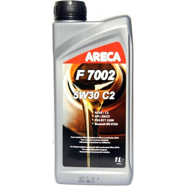 

Моторное масло ARECA F7002 5W-30 C2 1л