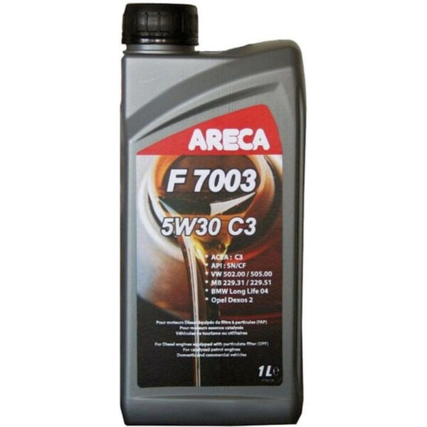 

Моторное масло ARECA F7003 5W-30 C3 1л