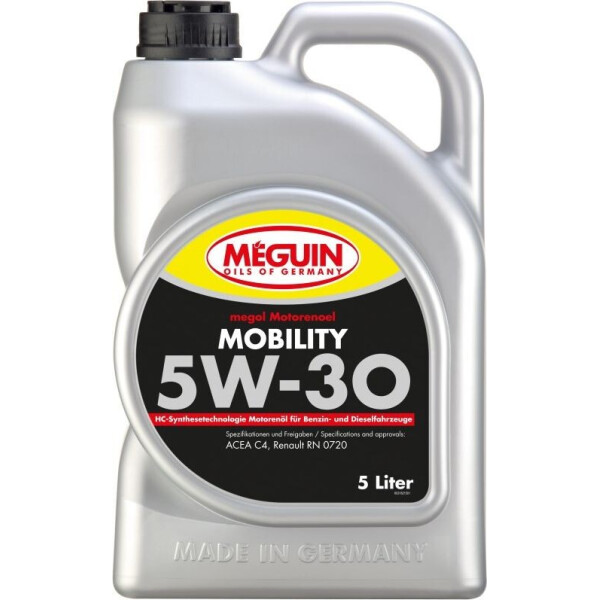 

Моторное масло Meguin MOBILITY5W-30 5л