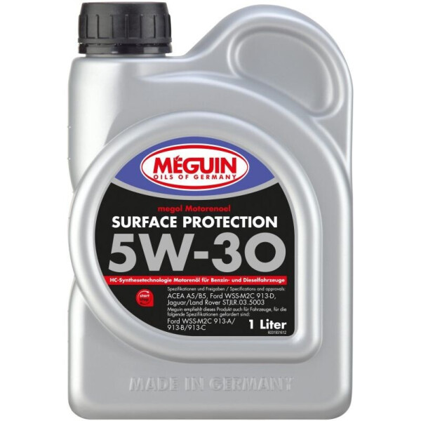 

Моторное масло Meguin SURFACE PROTECTION5W-30 1л