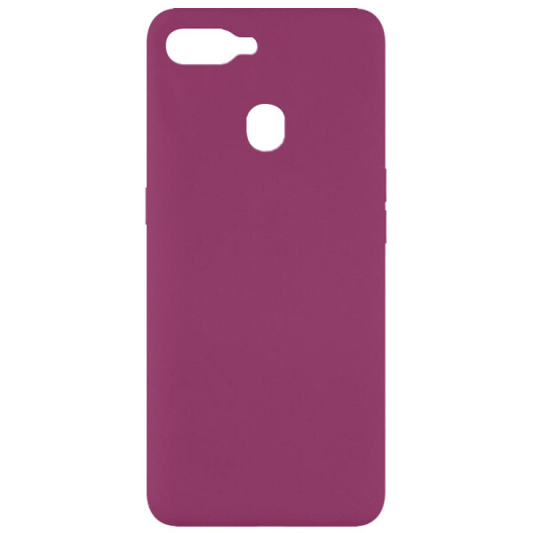 

Чехол Silicone Cover Full without Logo (A) для Oppo A5s (Бордовый / Marsala) (1081170)