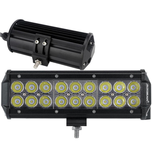 

Автофара на крышу LightX 18 LED светодиодов 5D-54W автомобильная MIX фара Черный