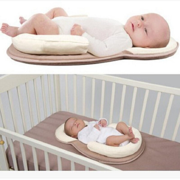 

Подушка для новорожденных BABY SLEEP POSITIONER коричневый