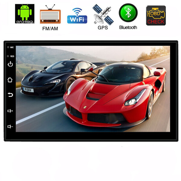 

Автомагнитола 2DIN 7" UNIVESAL ANDROID SMALL с GPS модулем WiFi Bluetooth и FM радио MP5 плеер
