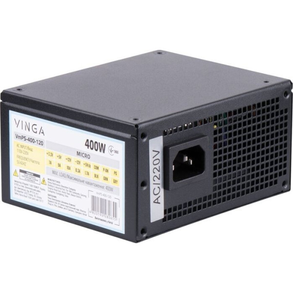 

Блок питания Vinga 400W (VmPS-400-120)