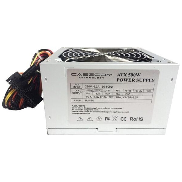 

Блок питания CASECOM 500W (CM 500 ATX)