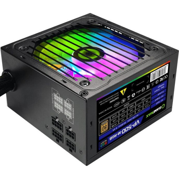 

Блок питания Gamemax VP-500-M-RGB
