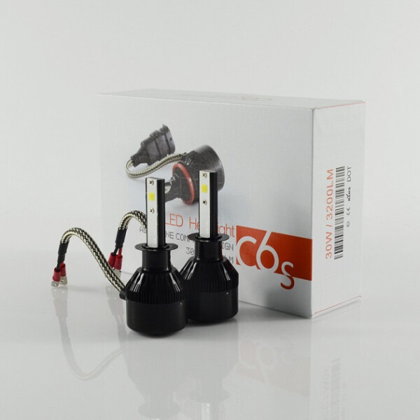 

Светодиодная автолампа NaoLight C6S H1 30W Osram Chip