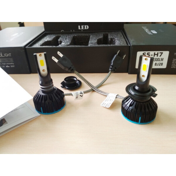 

Светодиодная автолампа NaoLight S5 H7 30W Osram Chip