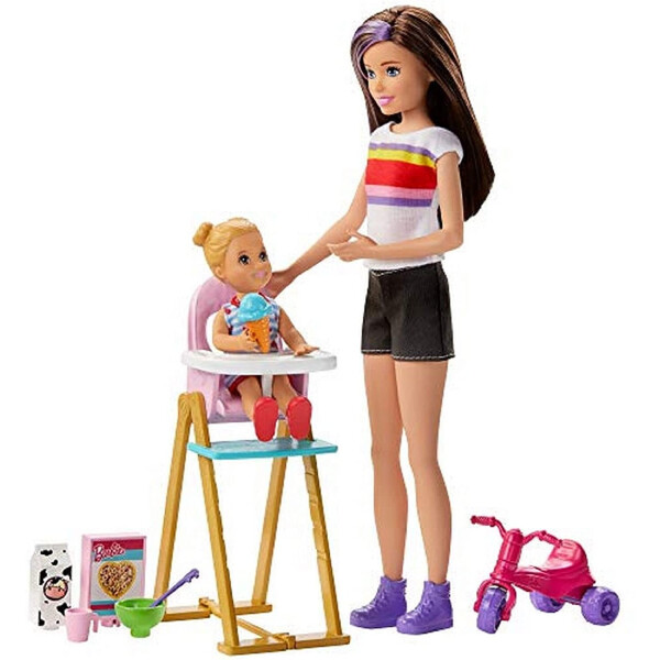 

Набор Барби Скиппер няня "Лакомство мороженым" (GHV87) Barbie Skipper Babysitters Doll