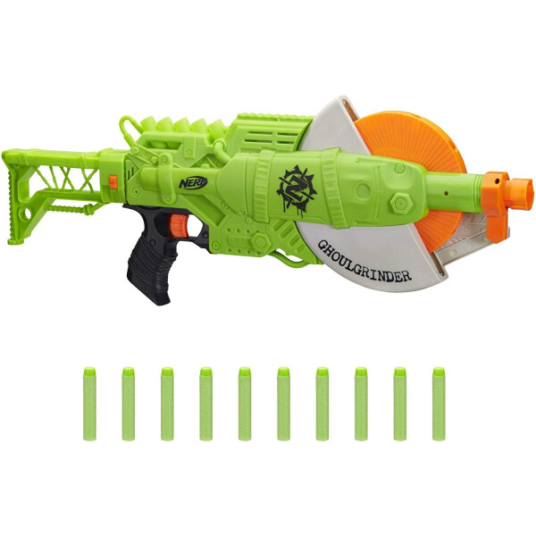 

Бластер Nerf Зомби Страйк Шлифмашина (Ghoulgrinder Blaster) E6184