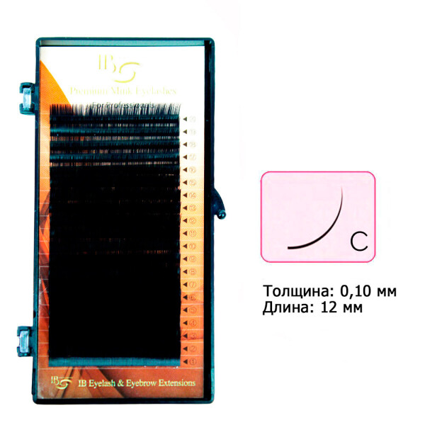 

Ресницы I-Beauty на ленте C 0.1 - 12 мм (0075165)