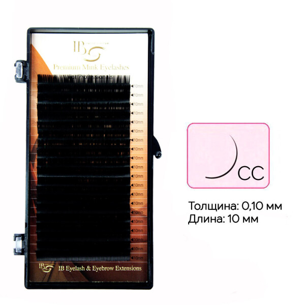 

Ресницы I-Beauty на ленте CC 0.1 - 10 мм (0069666)