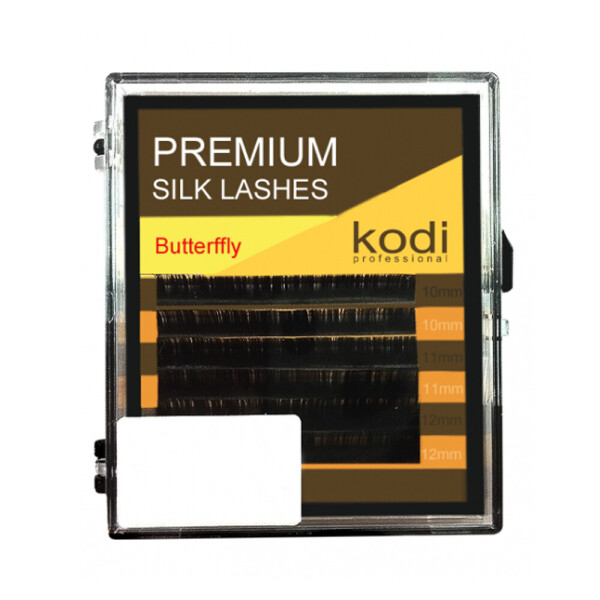 

Ресницы Kodi С 0,15 6 рядов 10-2, 11-2, 12-2 мм, черный (20033620) (0050953)