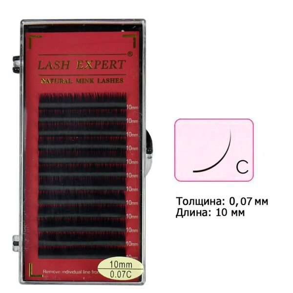 

Ресницы LASH EXPERT изгиб C 0,07 12 рядов 10 мм (0087272)