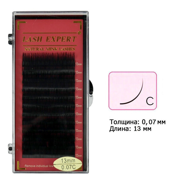 

Ресницы LASH EXPERT изгиб C 0,07 12 рядов 13 мм (0087281)