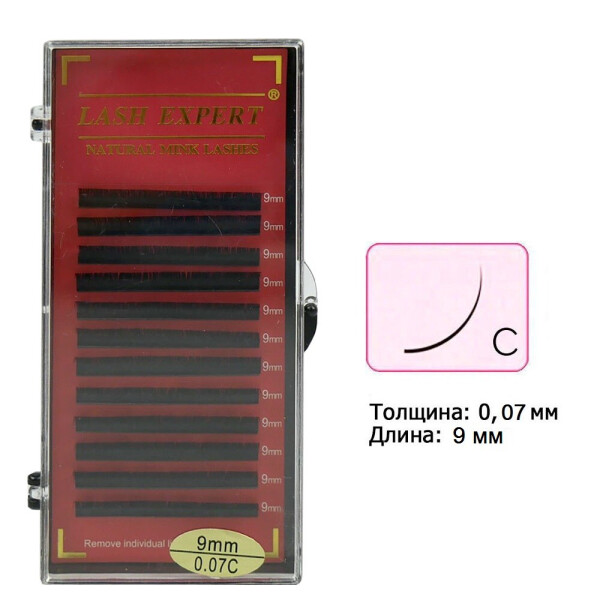 

Ресницы LASH EXPERT изгиб C 0,07 12 рядов 9 мм (0087269)