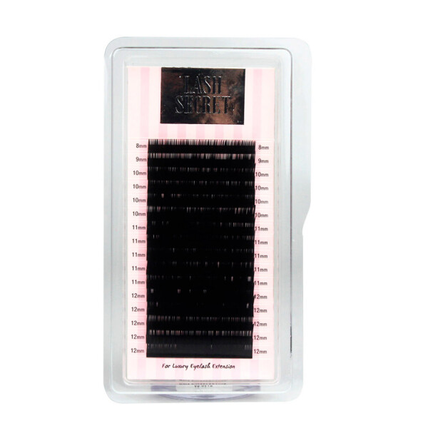 

Ресницы Vivienne Lash Secret С 0,15 16 рядов: 8-12 мм, черный (0064401)