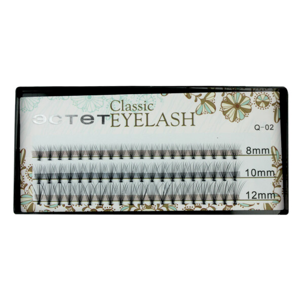

Ресницы пучками Estet Classic Eyelash, mix 8-10-12 мм (0062141)