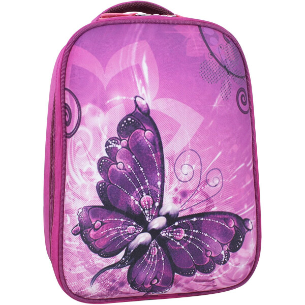 

Рюкзак школьный AIRON Bagland Turtle 17 л. 13470 (малиновый 615)