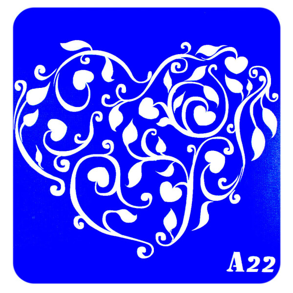 

Трафарет A22 (0080478)