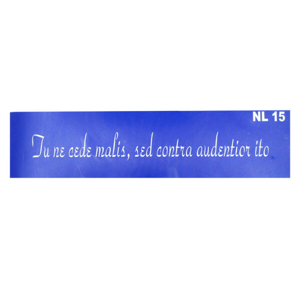 

Трафарет NL15 MAYUR (0078387)