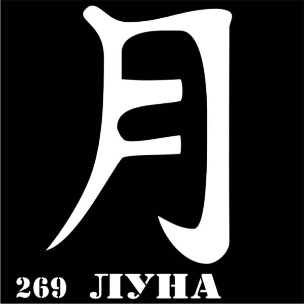 

Трафарет для тату №269 Nila иероглиф луна, шт. (0052729)