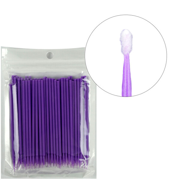 

Микробраш I-Beauty - фиолетовый эконом, 100 шт (0076570)