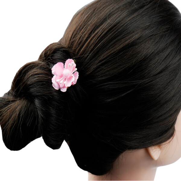 

Шпилька для волос цветок маленький - розовый, 1 шт (0073585)
