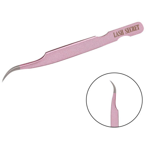 

Пинцет Vivienne Lash Secret изогнутый - розовый блеск (0072863)