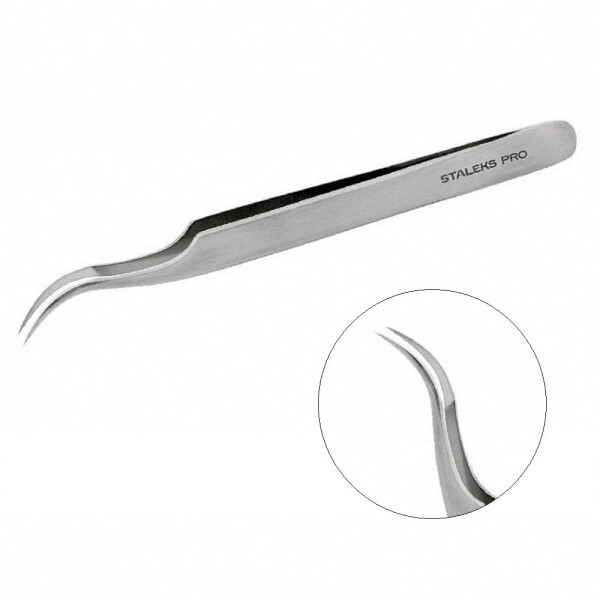 

Пинцет профессиональный для ресниц Staleks Pro Expert 41 Type 1 (0081270)