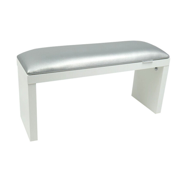 

Подлокотник Rainbowstore XL на съемных белых ножках Silver (0085496)