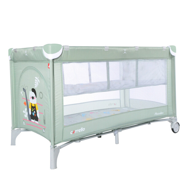 

Манеж CARRELLO Piccolo+ CRL-9201/2 Mint Green со вторым дном