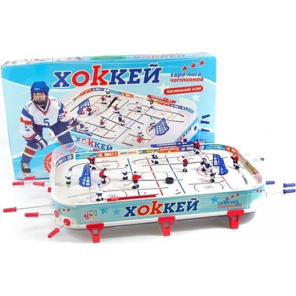 

Настольный Хоккей Play Smart 0711 на штангах, на ножках