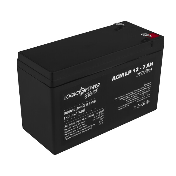 

Аккумулятор кислотный AGM LogicPower LP 12 - 7,0 AH