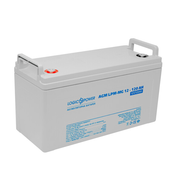

Аккумулятор мультигелевый AGM LogicPower LPM-MG 12 - 120 AH