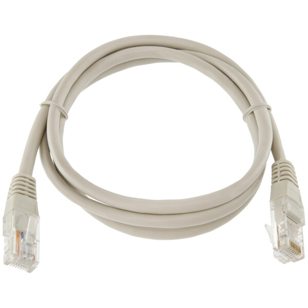 

Патч-корд литой Logicpower UTP, RJ45, кат. 5Е, 1 m (серый)