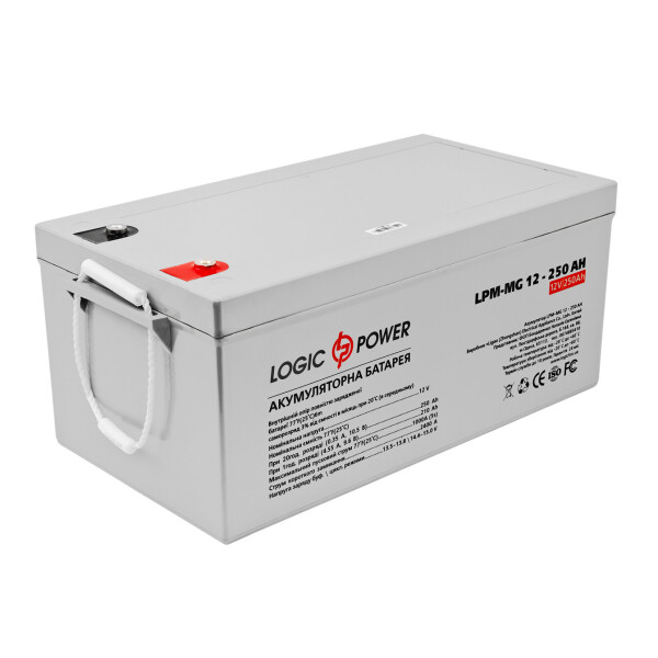 

Аккумулятор мультигелевый AGM LogicPower LPM-MG 12 - 250 AH