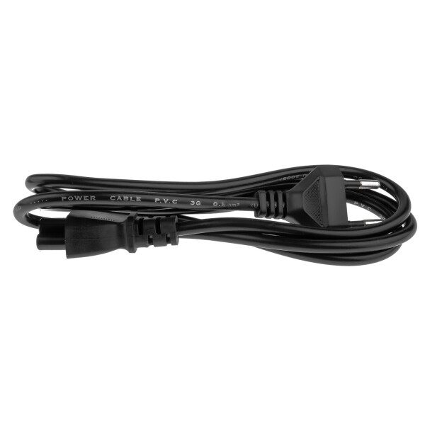 

Кабель питания для ноутбука LP CEE 7/4 - C5_1.2m_2x0,5mm2, 220V